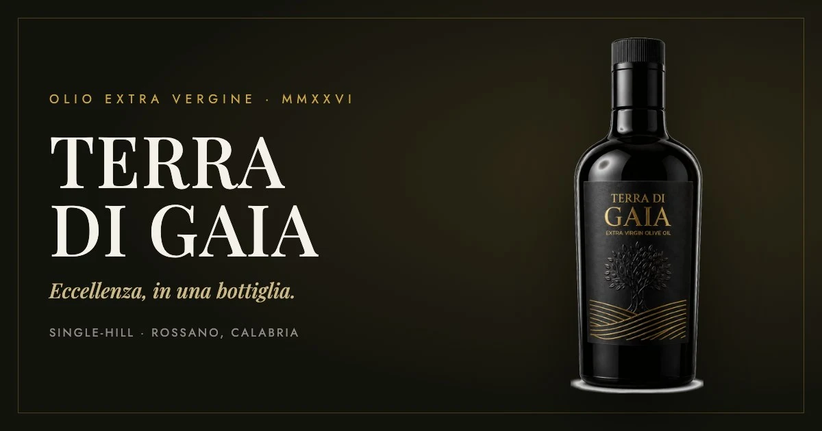 Terra di Gaia — natives Olivenöl extra aus Rossano: terradigaia.com