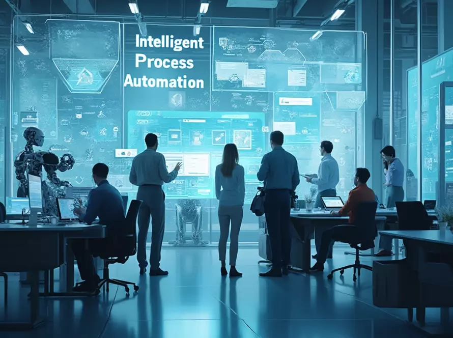 Intelligente Prozessautomatisierung Intelligent Process Automation: Revolutionise your business processes. Boost efficiency, reduce errors, and scale effortlessly.