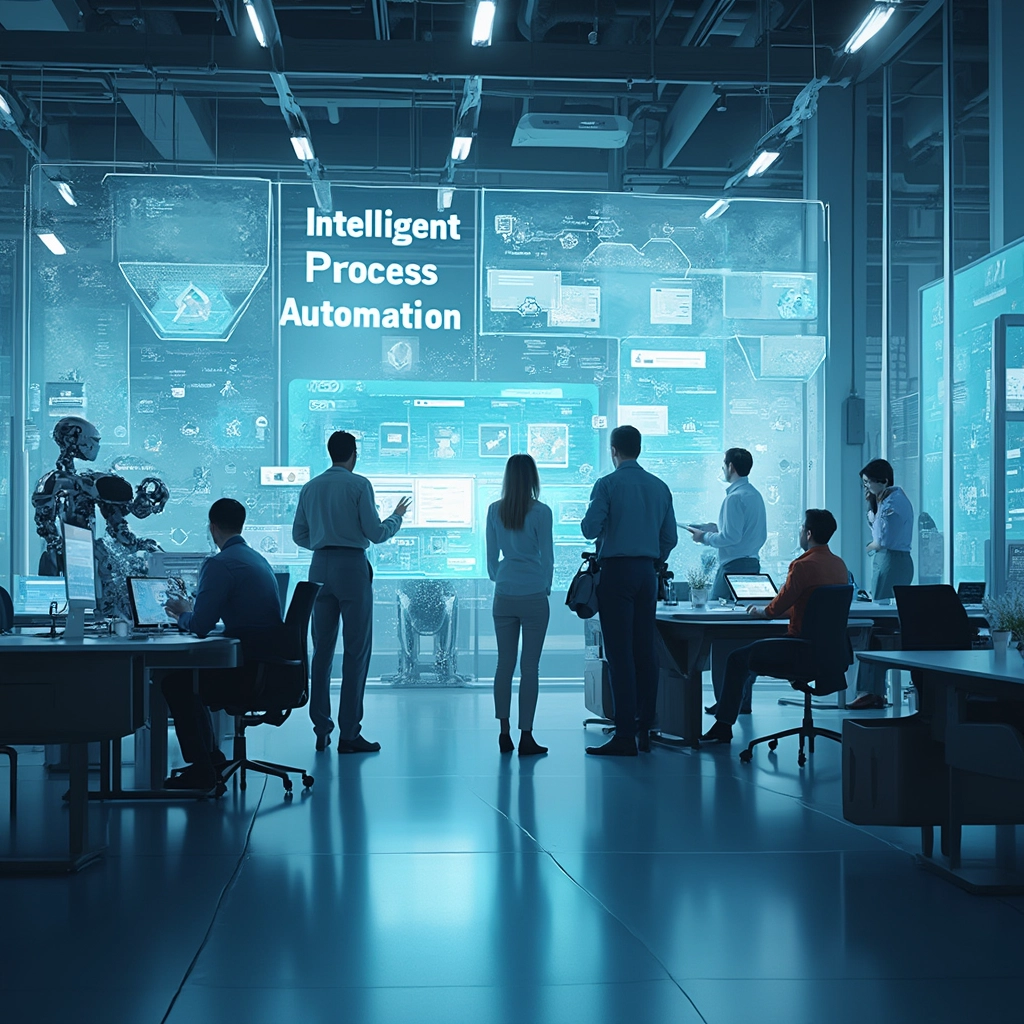 Intelligente Prozessautomatisierung Intelligent Process Automation: Revolutionise your business processes. Boost efficiency, reduce errors, and scale effortlessly.